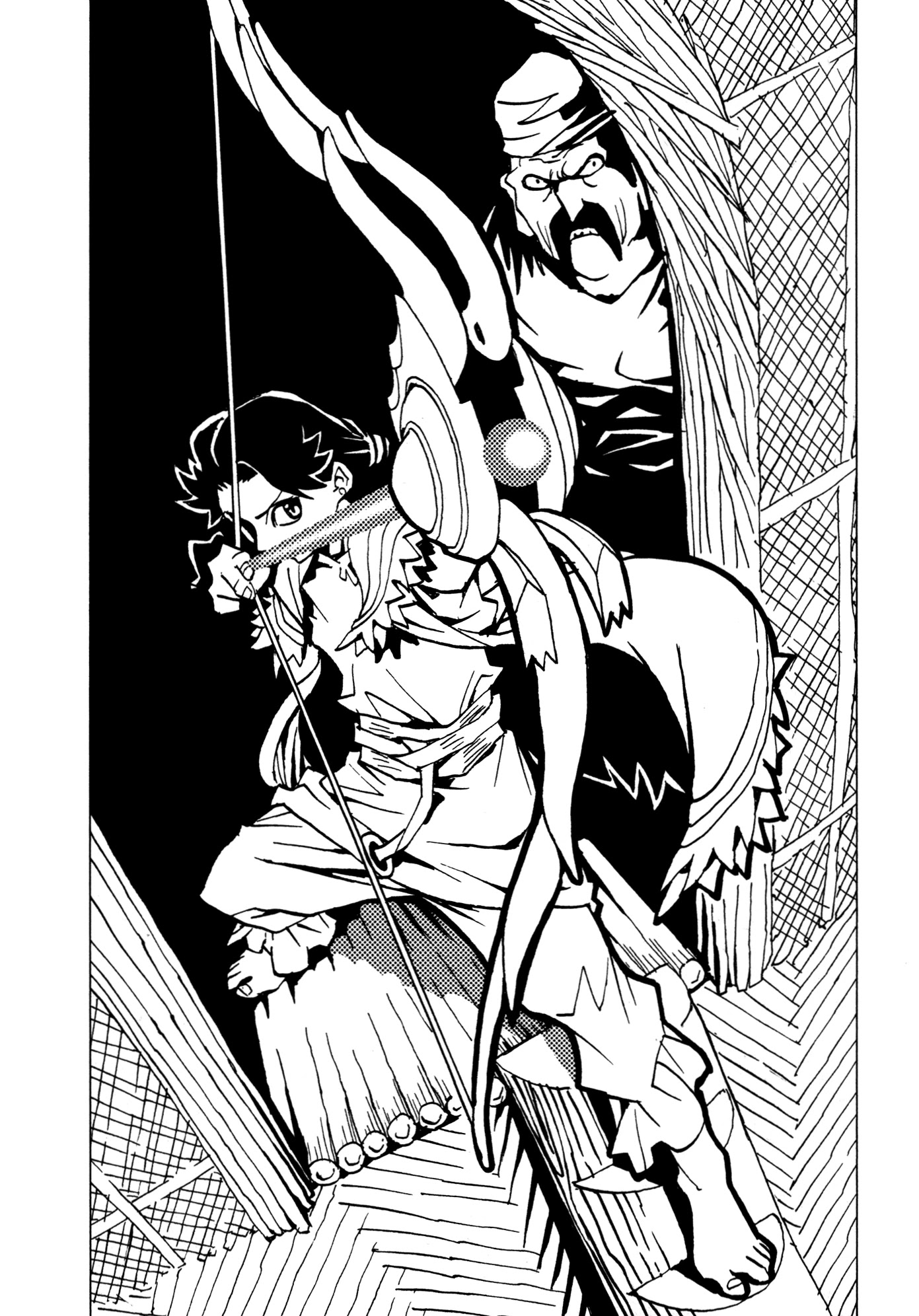 Kamuya Ride Chapter 20 page 27 - Chapter 20: War on Two Fronts / The Mystery of Both Sides