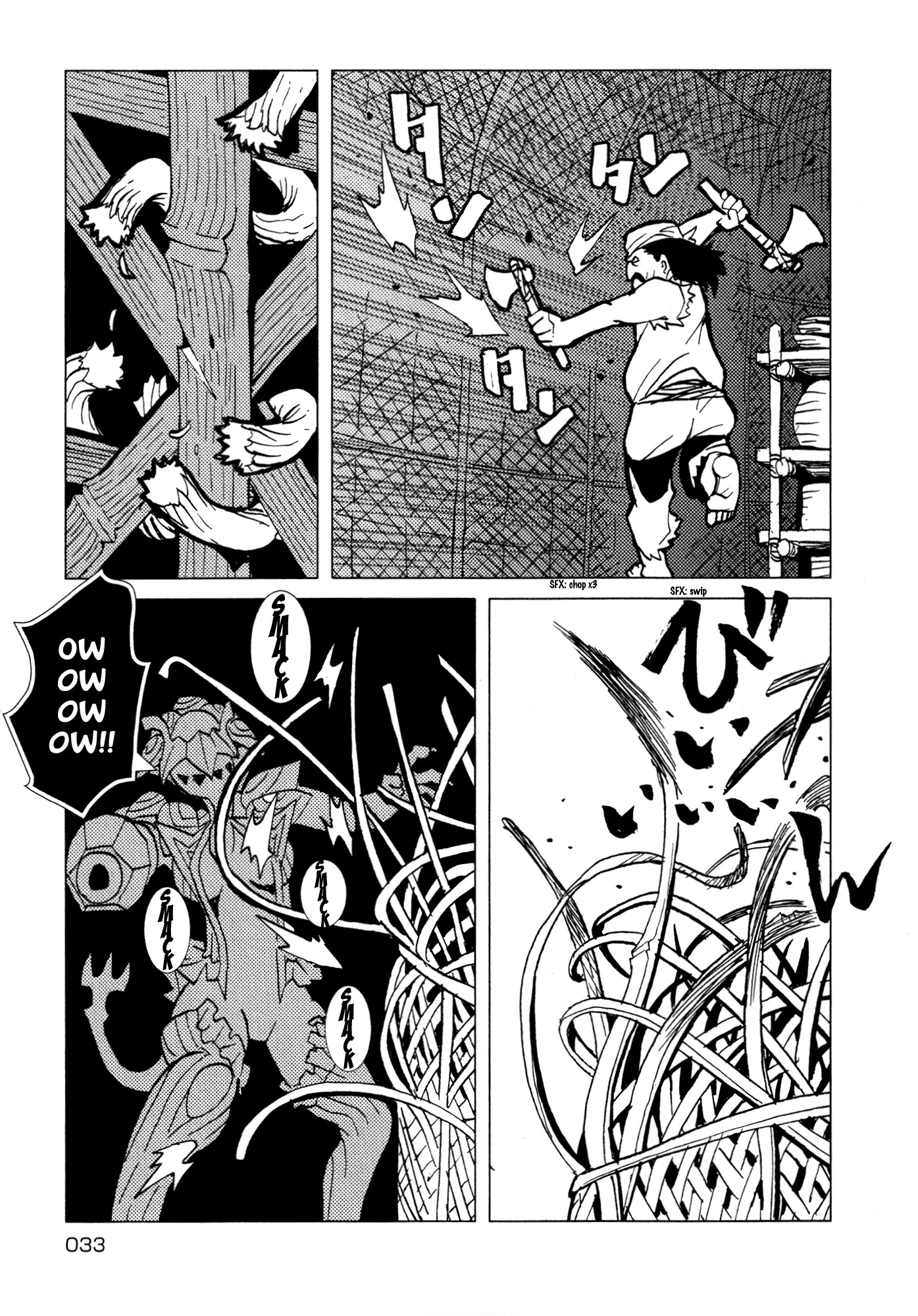 Kamuya Ride Chapter 20 page 32 - Chapter 20: War on Two Fronts / The Mystery of Both Sides