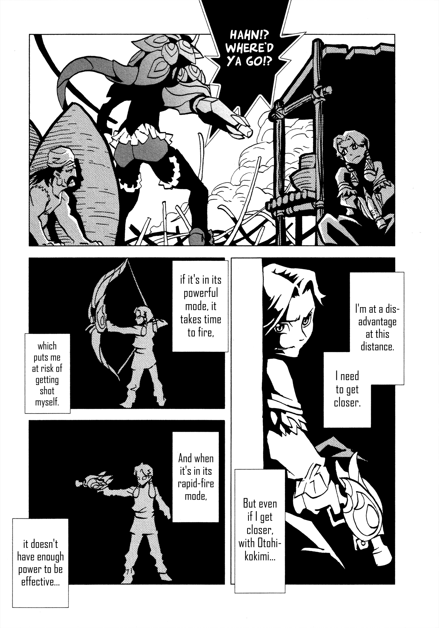 Kamuya Ride Chapter 20 page 34 - Chapter 20: War on Two Fronts / The Mystery of Both Sides