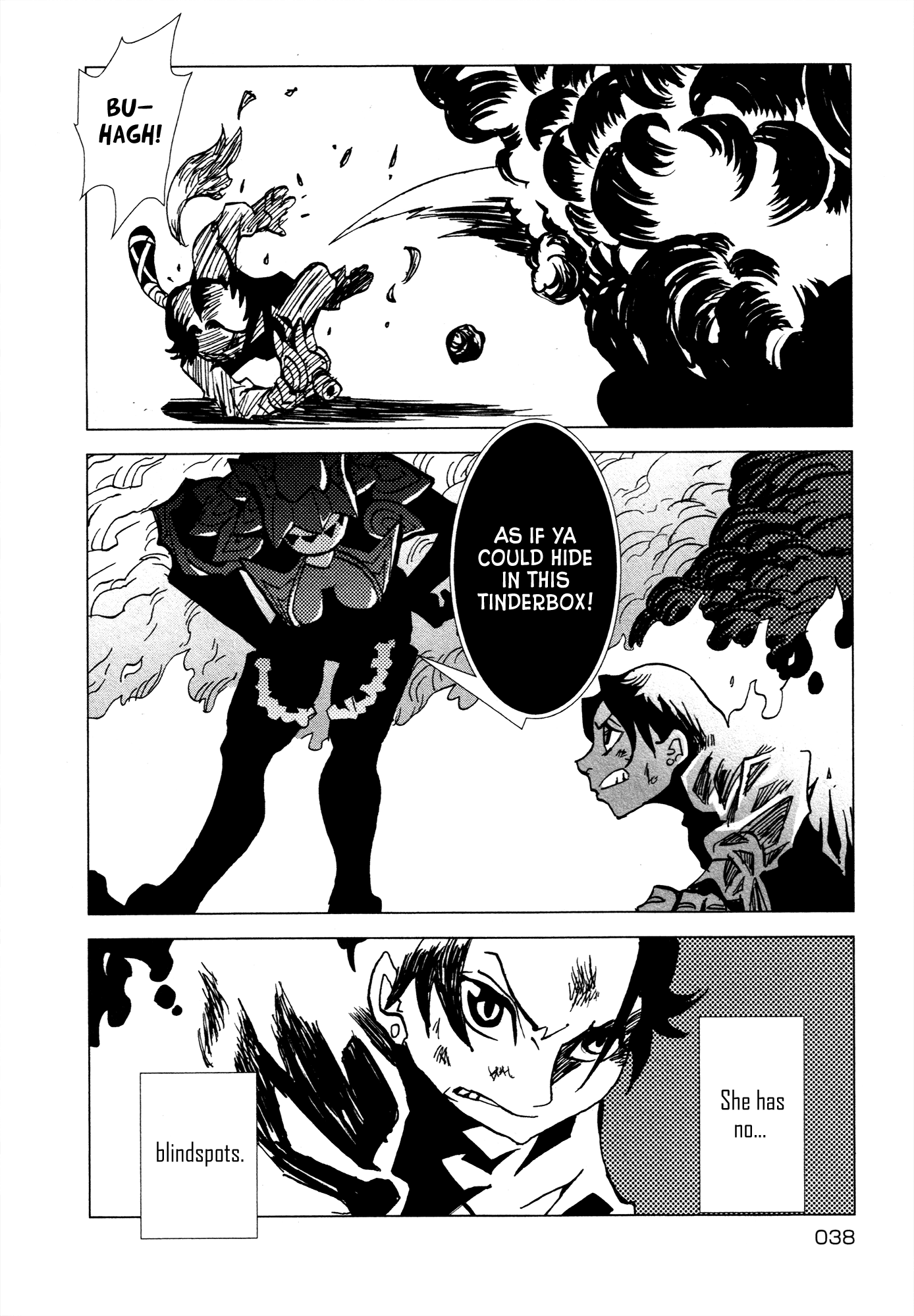 Kamuya Ride Chapter 20 page 37 - Chapter 20: War on Two Fronts / The Mystery of Both Sides