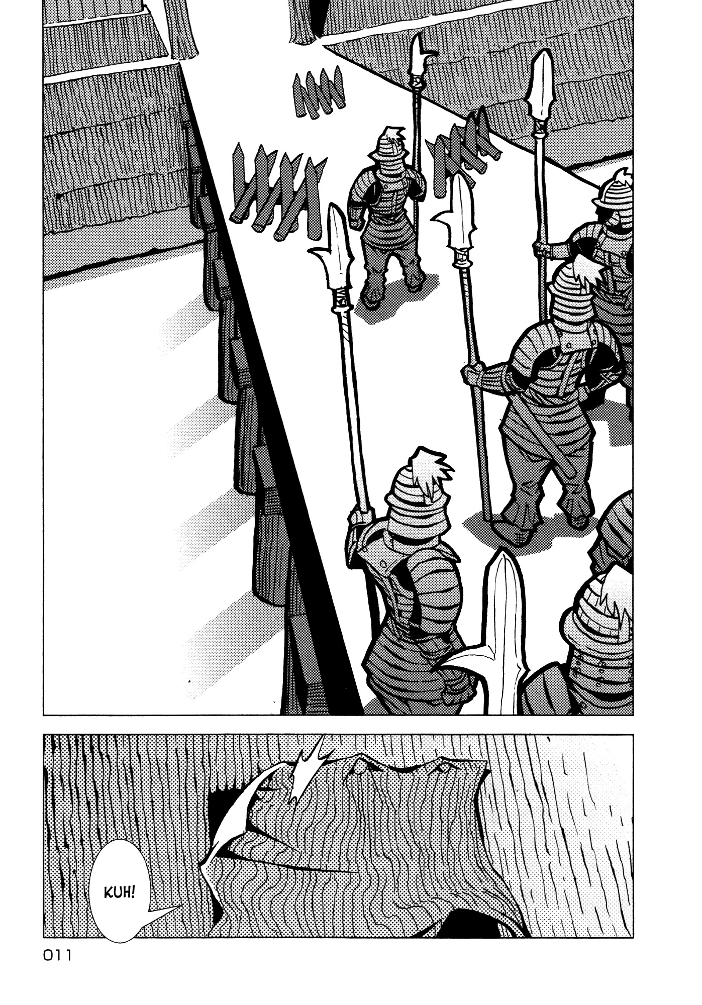 Kamuya Ride Chapter 24 page 13 - Chapter 24: Escape Route / Hazy Forest