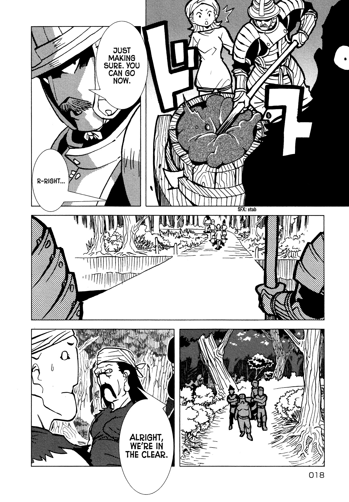 Kamuya Ride Chapter 24 page 20 - Chapter 24: Escape Route / Hazy Forest