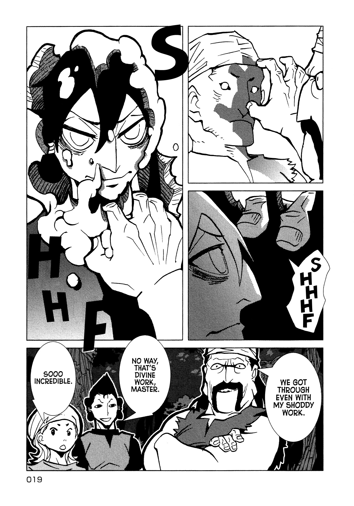 Kamuya Ride Chapter 24 page 21 - Chapter 24: Escape Route / Hazy Forest