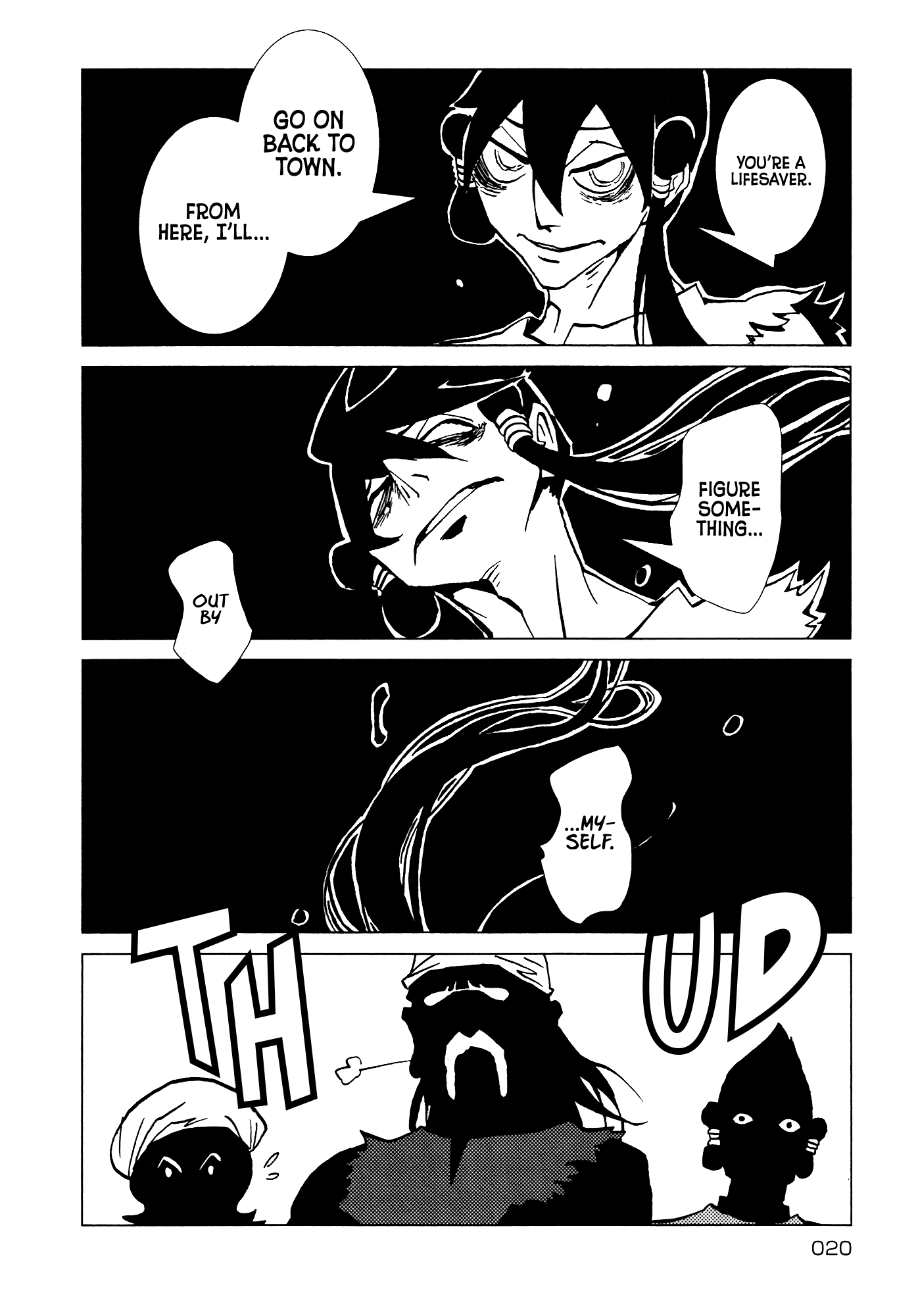 Kamuya Ride Chapter 24 page 22 - Chapter 24: Escape Route / Hazy Forest