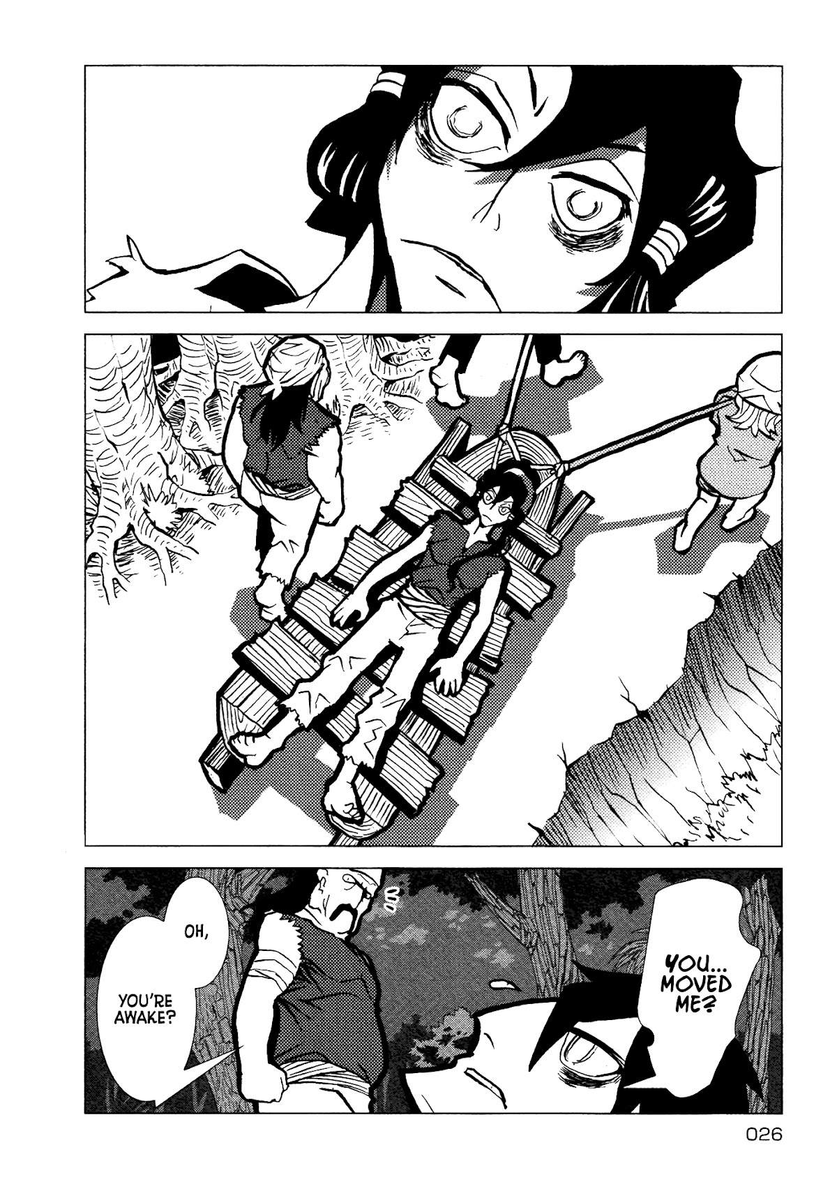 Kamuya Ride Chapter 24 page 28 - Chapter 24: Escape Route / Hazy Forest