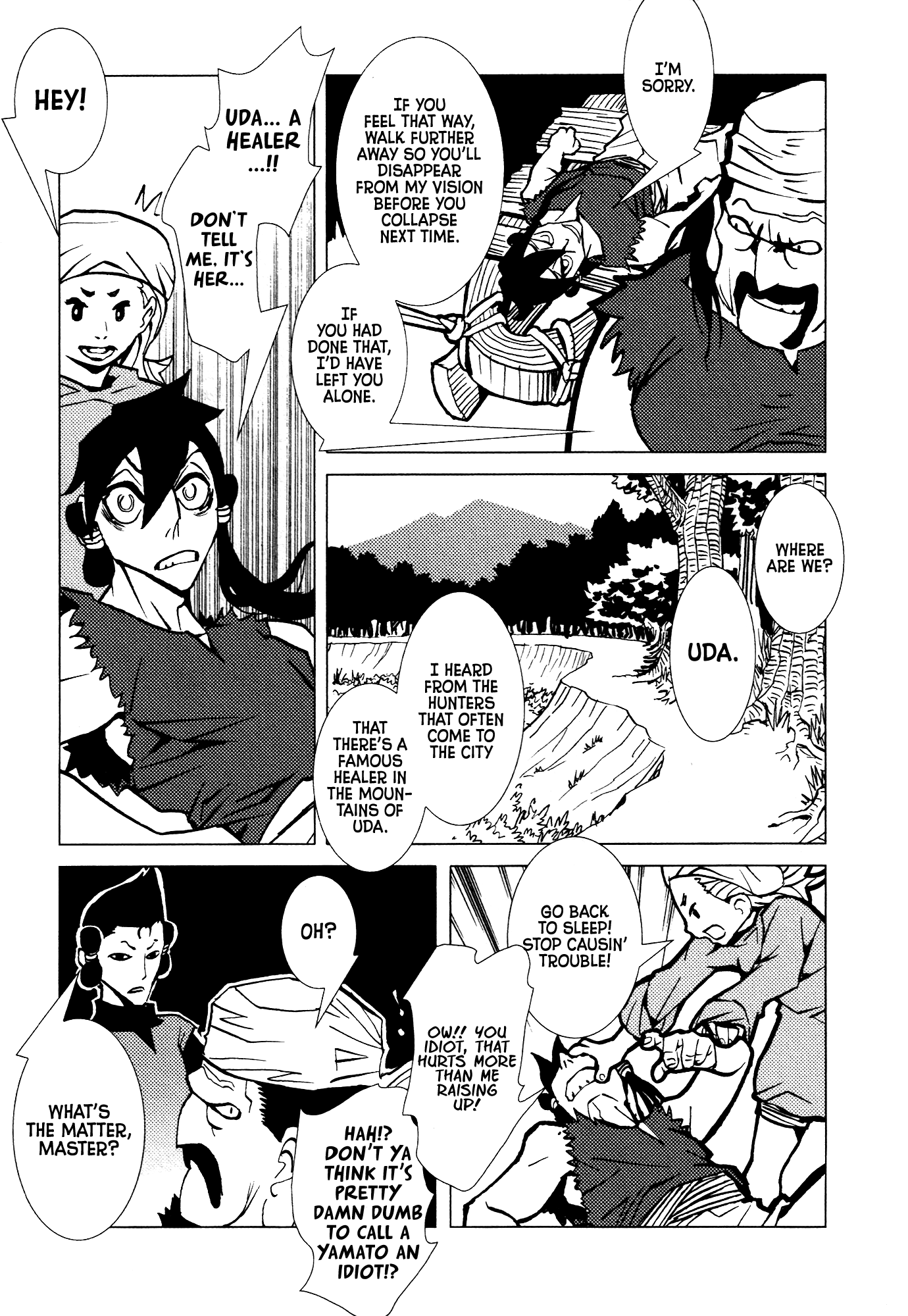 Kamuya Ride Chapter 24 page 29 - Chapter 24: Escape Route / Hazy Forest