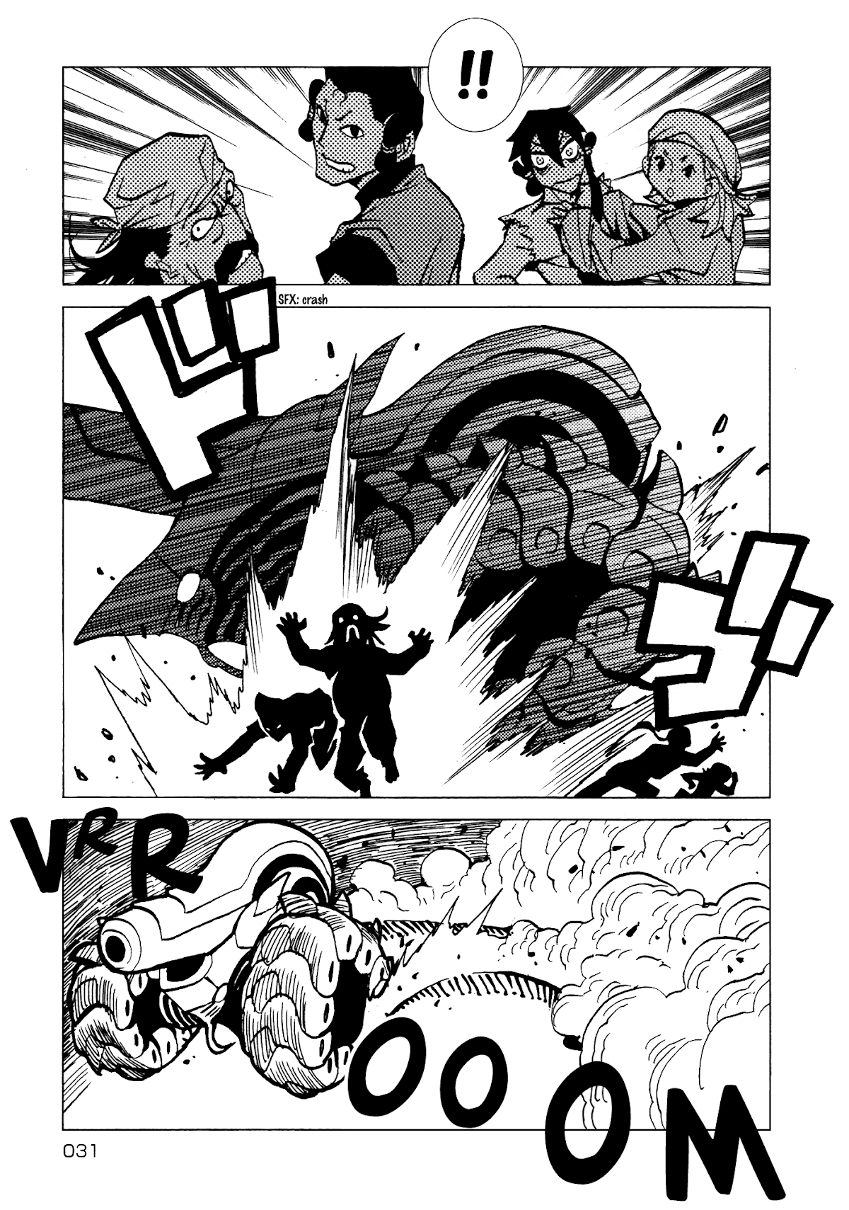 Kamuya Ride Chapter 24 page 33 - Chapter 24: Escape Route / Hazy Forest