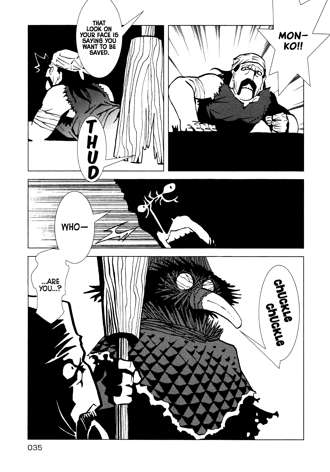 Kamuya Ride Chapter 24 page 37 - Chapter 24: Escape Route / Hazy Forest