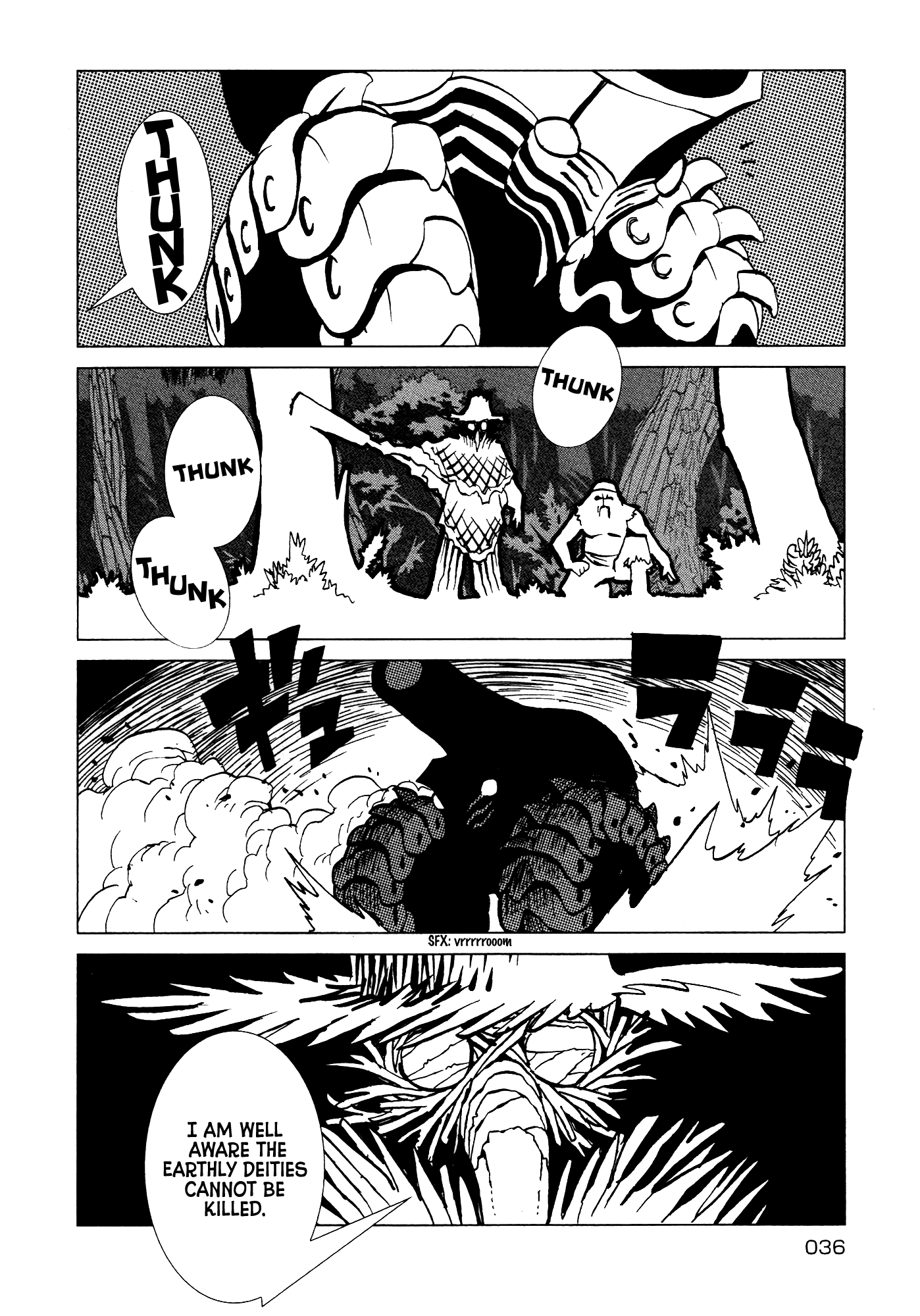 Kamuya Ride Chapter 24 page 38 - Chapter 24: Escape Route / Hazy Forest