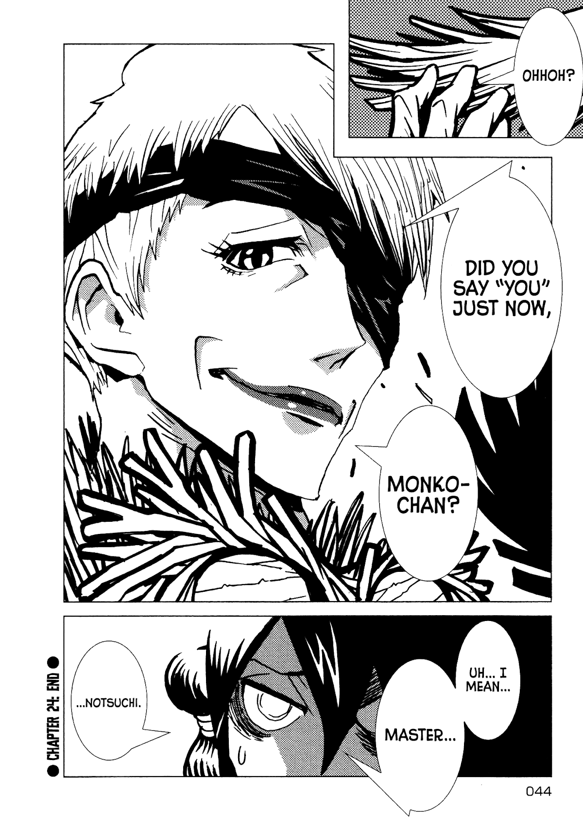 Kamuya Ride Chapter 24 page 46 - Chapter 24: Escape Route / Hazy Forest