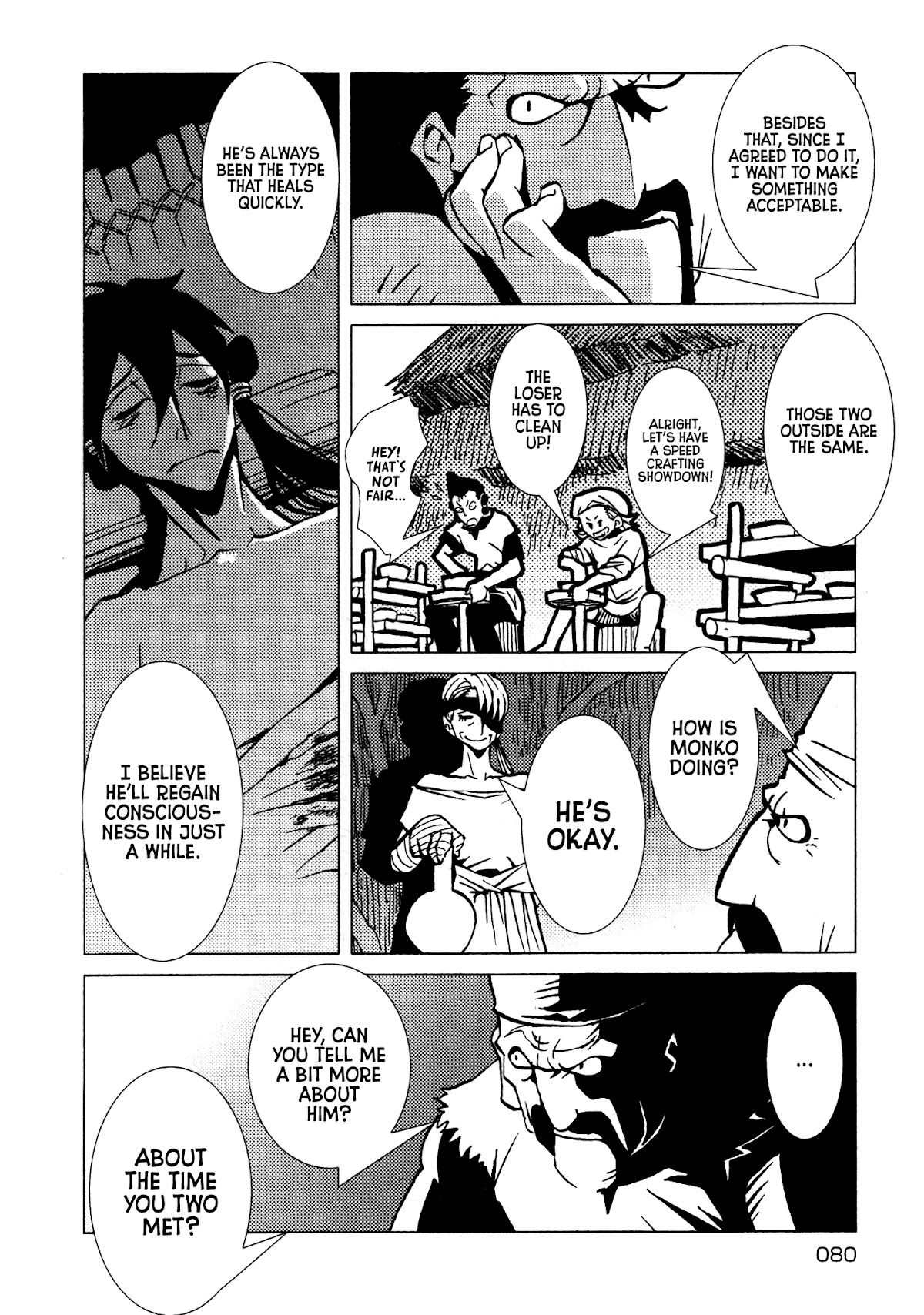 Kamuya Ride Chapter 25 page 36 - Chapter 25: Drastic Measures / Burning Stone
