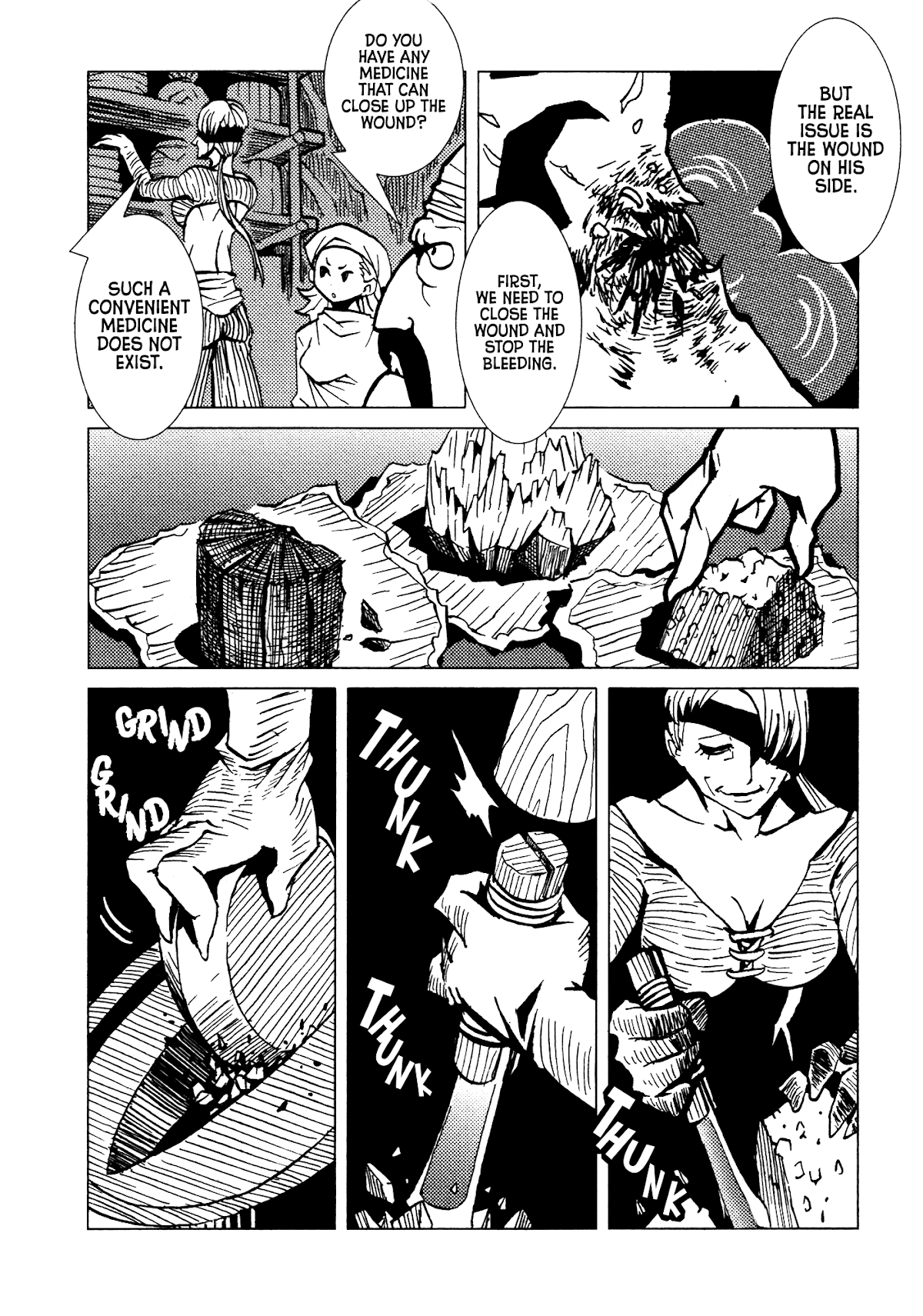 Kamuya Ride Chapter 25 page 9 - Chapter 25: Drastic Measures / Burning Stone