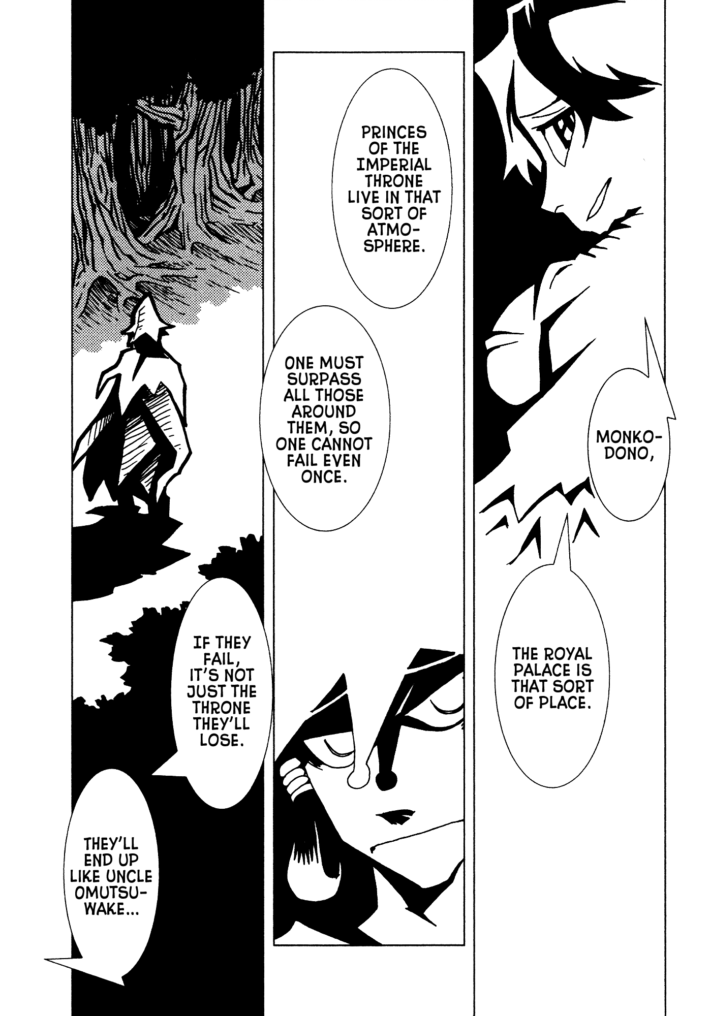 Kamuya Ride Chapter 6 page 15 - Chapter 6: Prince of the Imperial Throne / The Injured Boy