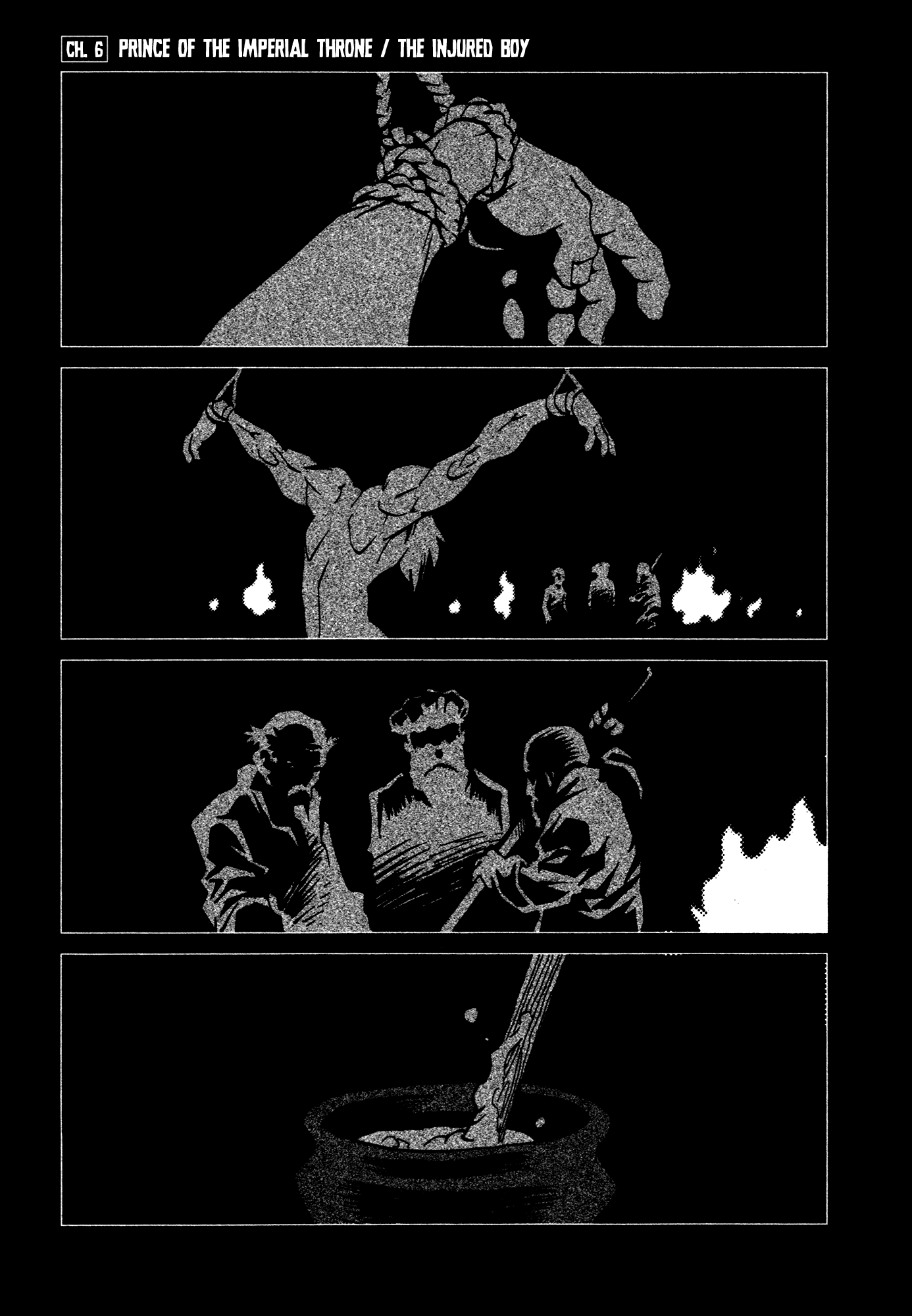 Kamuya Ride Chapter 6 page 2 - Chapter 6: Prince of the Imperial Throne / The Injured Boy