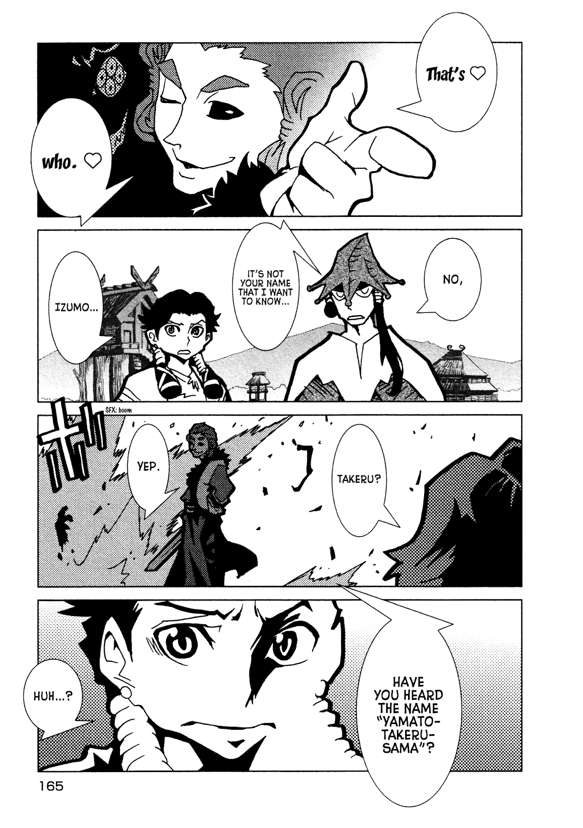 Kamuya Ride Chapter 7 page 4 - Chapter 7: Izumotakeru / The Advancing Boy