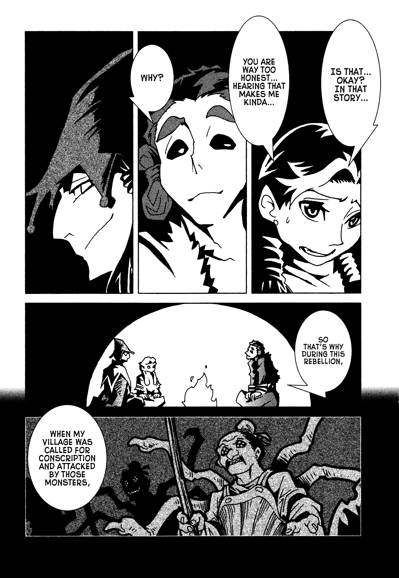 Kamuya Ride Chapter 7 page 6 - Chapter 7: Izumotakeru / The Advancing Boy