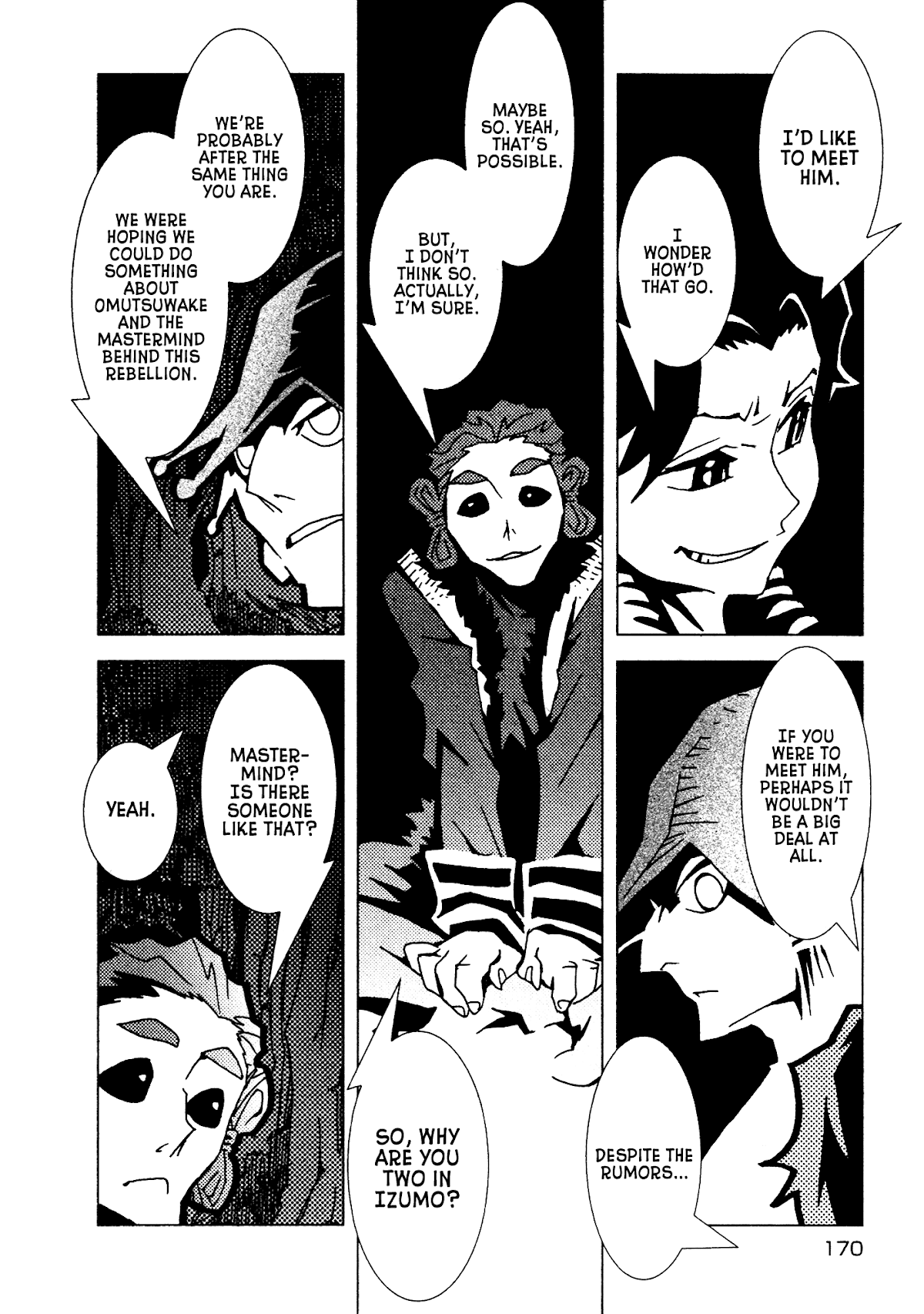 Kamuya Ride Chapter 7 page 9 - Chapter 7: Izumotakeru / The Advancing Boy