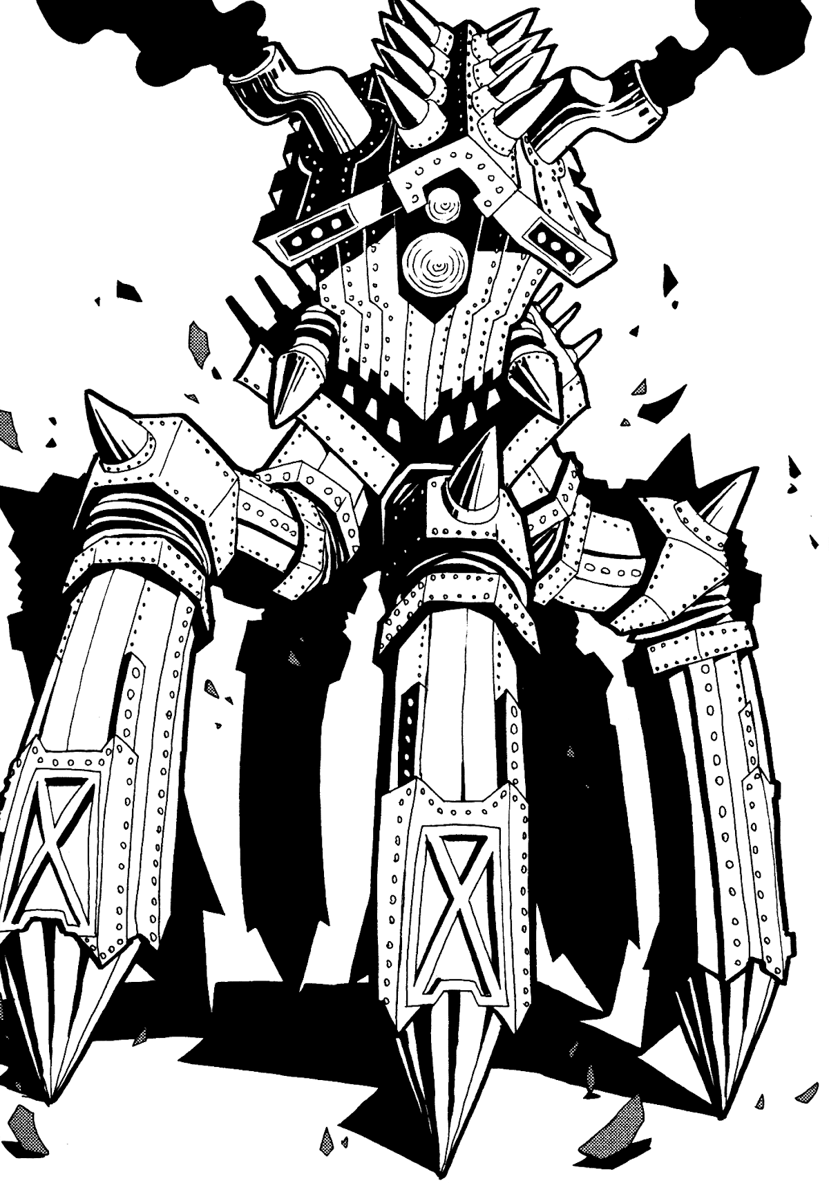 Kamuya Ride Chapter 8 page 11 - Chapter 8: The Arrow that Finds the Target / Spun Light
