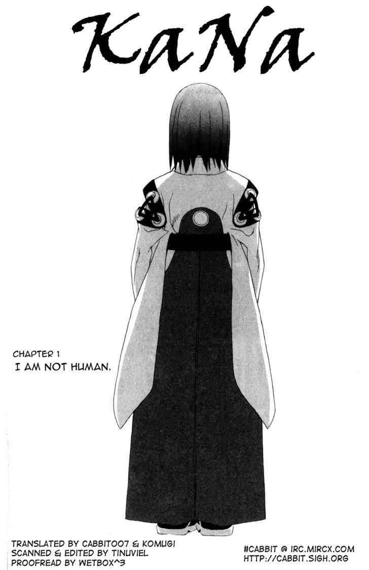 Kana Chapter 1 page 3 - Chapter 1