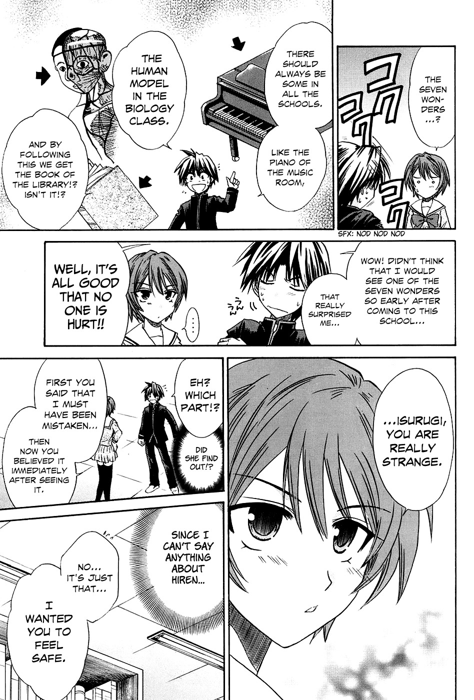 Kanade Chapter 4 page 34 - Chapter 4: Strange Person!