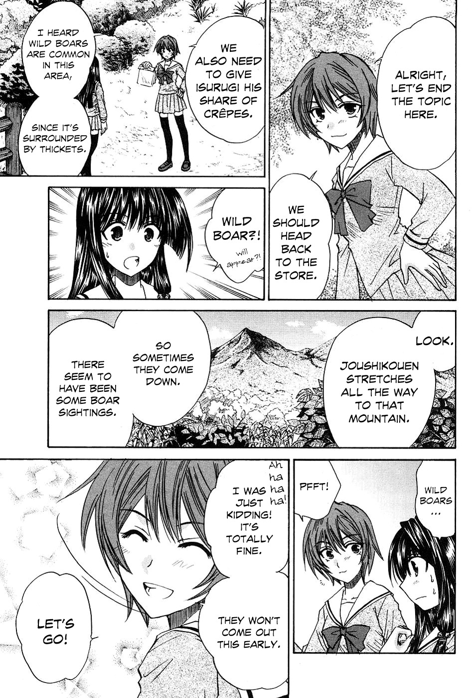 Kanade Chapter 9 page 11 - Chapter 9: Rushing Recklessly!