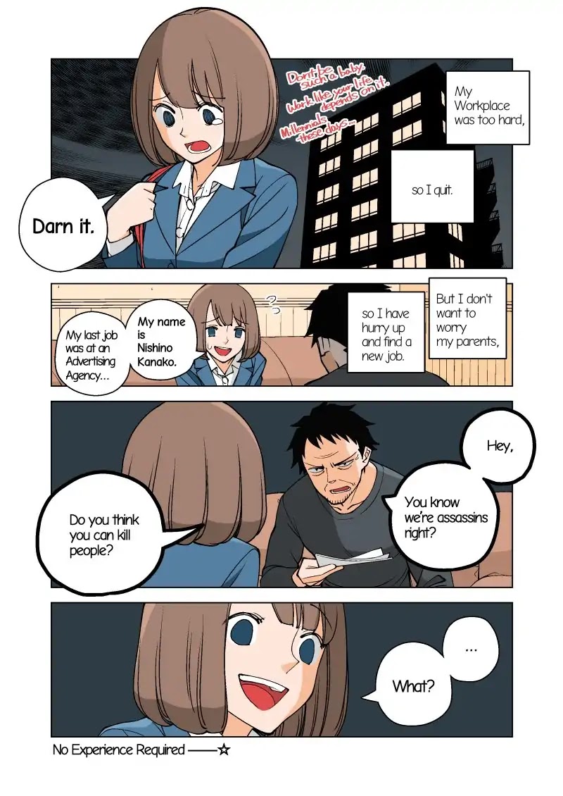 Kanako's Life as an Assassin Chapter 1 page 2 - Chapter 1