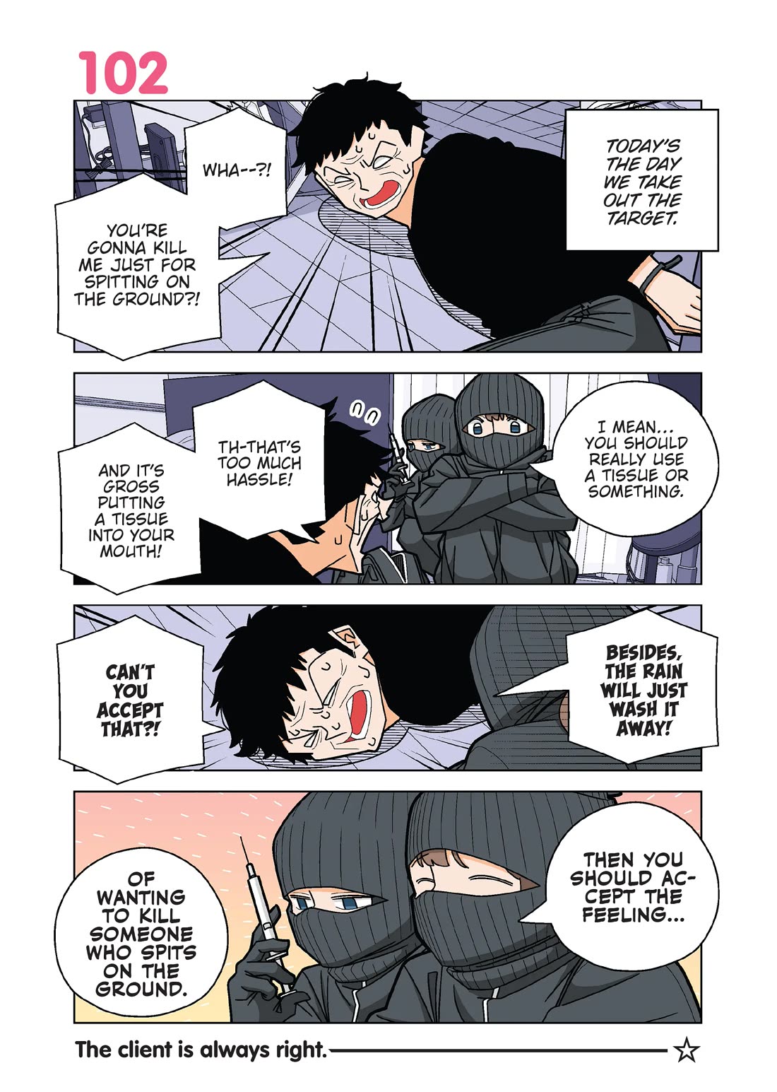 Kanako's Life as an Assassin Chapter 102 page 1 - Chapter 102