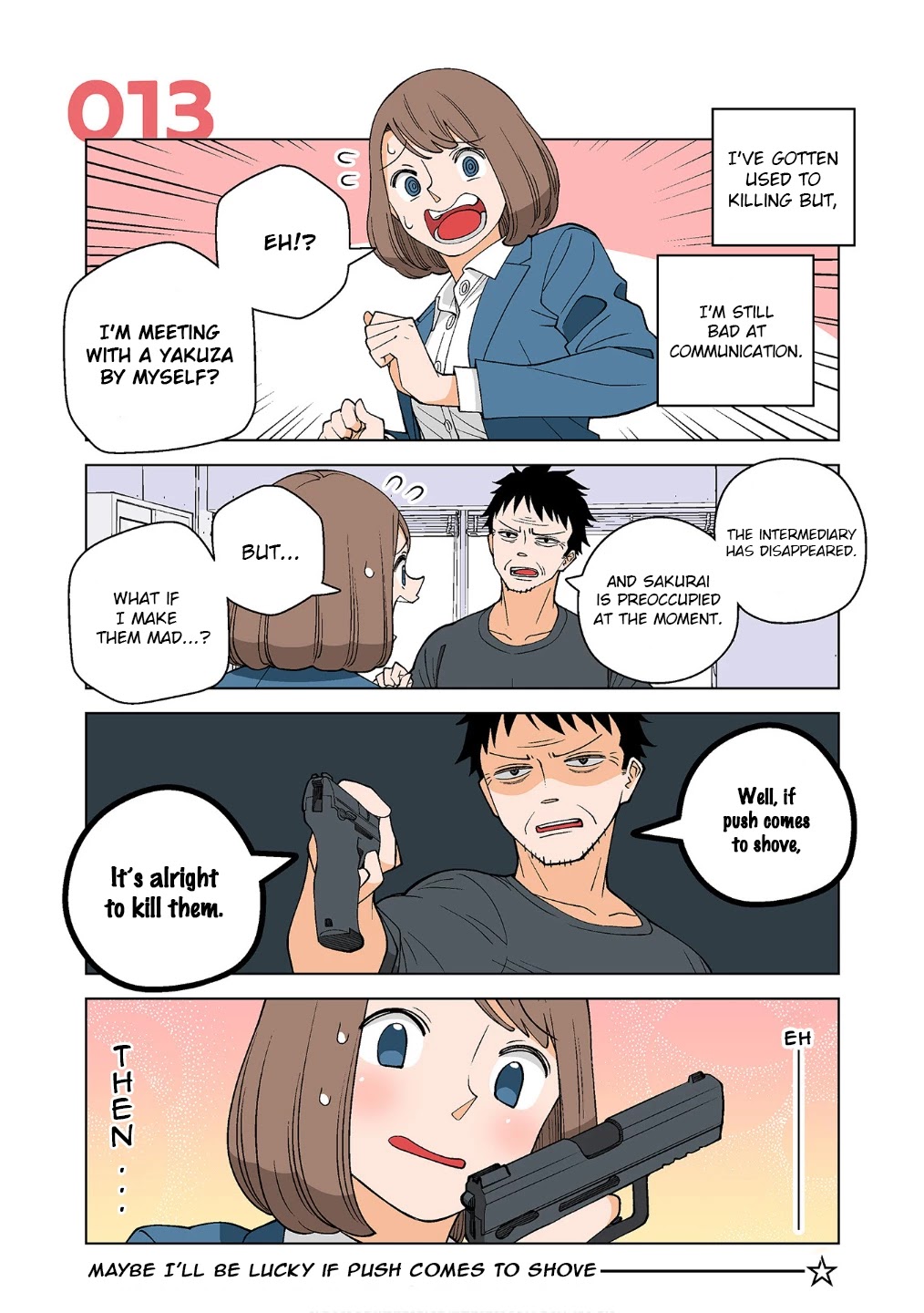 Kanako's Life as an Assassin Chapter 13 page 1 - Chapter 13