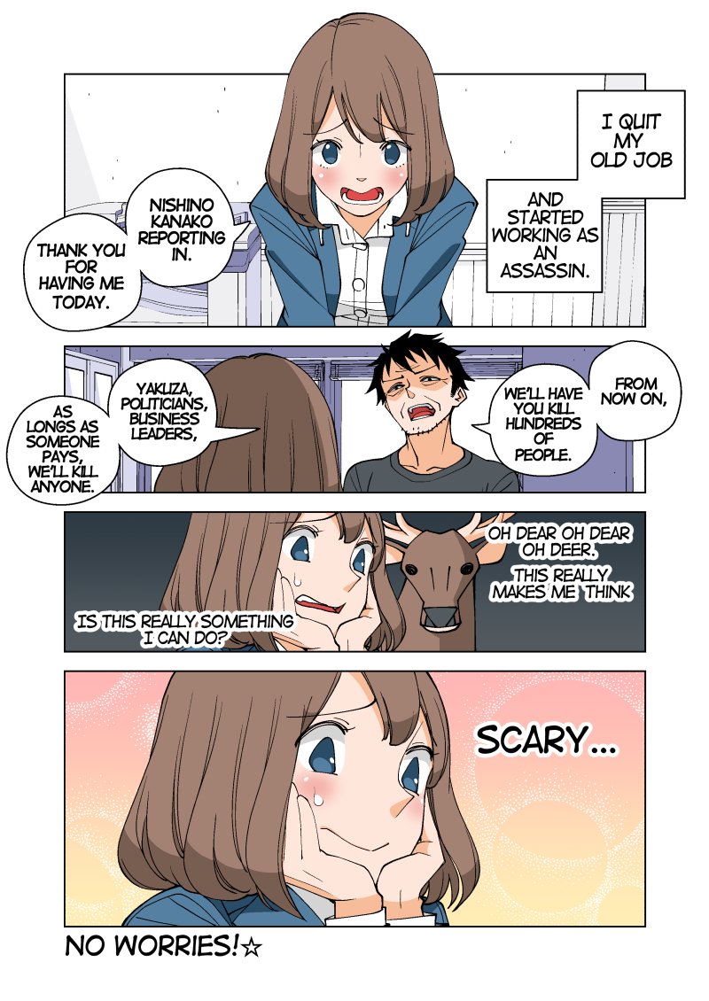 Kanako's Life as an Assassin Chapter 3 page 1 - Chapter 3