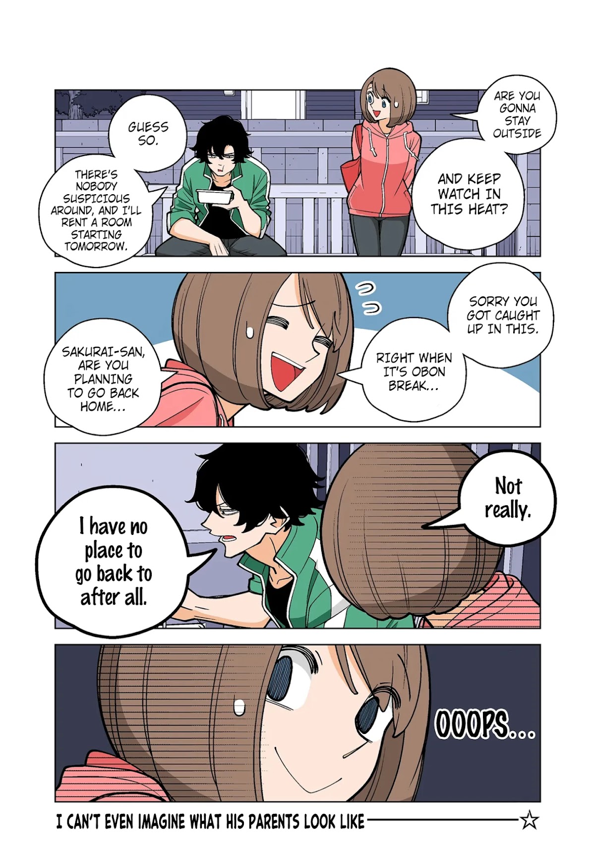 Kanako's Life as an Assassin Chapter 36.5 page 4 - Chapter 36.5: Omake