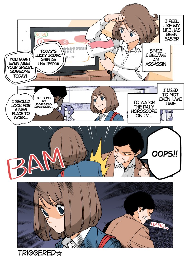Kanako's Life as an Assassin Chapter 4 page 1 - Chapter 4