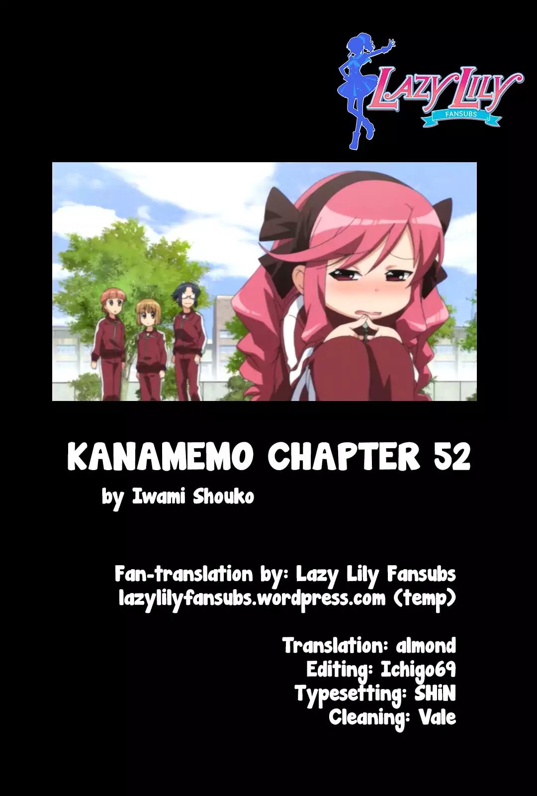 Kanamemo Chapter 52 page 9 - Chapter 52