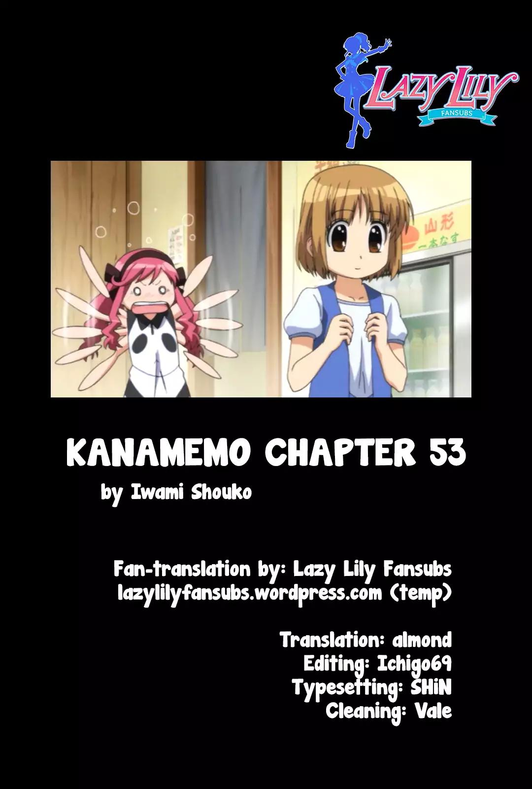 Kanamemo Chapter 53 page 9 - Chapter 53