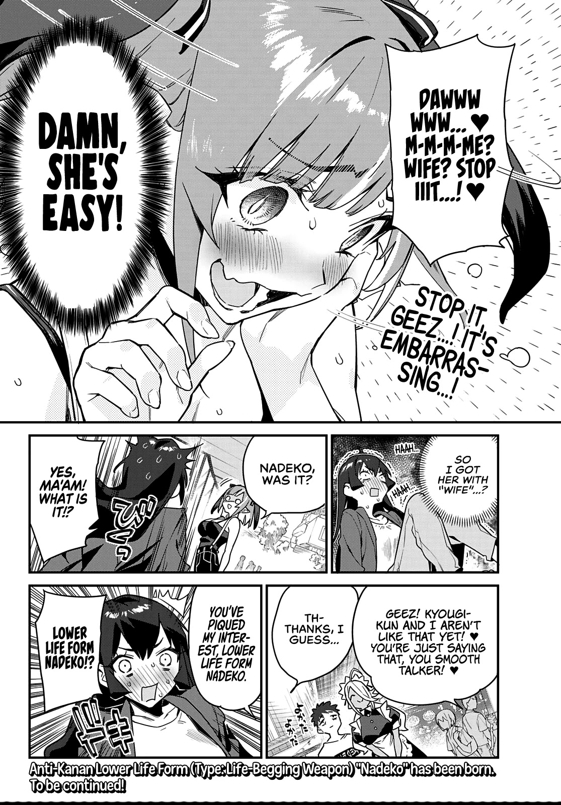 Kanan-sama Is Easy as Hell! Chapter 10 page 9 - Chapter 10: Nadeko's Close Shave