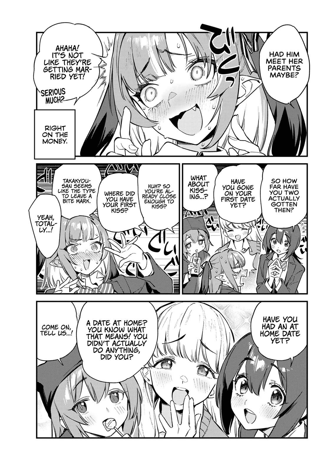 Kanan-sama Is Easy as Hell! Chapter 100 page 7 - Chapter 100: Kanan's classmate talk
