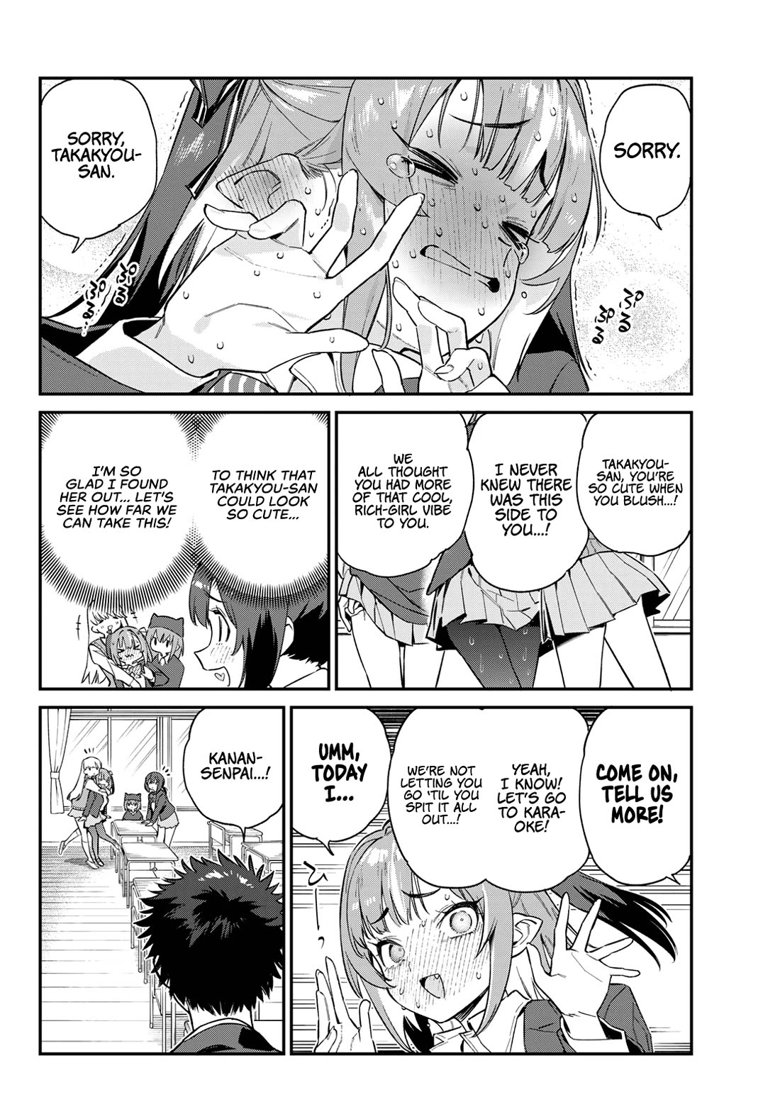 Kanan-sama Is Easy as Hell! Chapter 100 page 8 - Chapter 100: Kanan's classmate talk