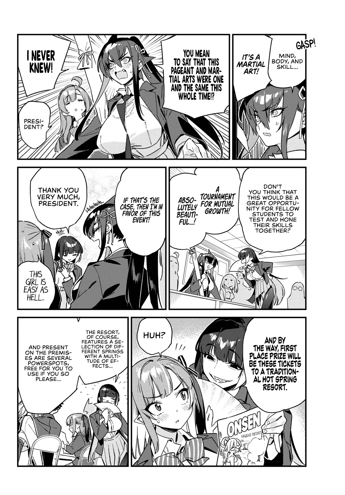 Kanan-sama Is Easy as Hell! Chapter 102 page 3 - Chapter 102: Kageno Lily’s Miss Pageant Rhetoric