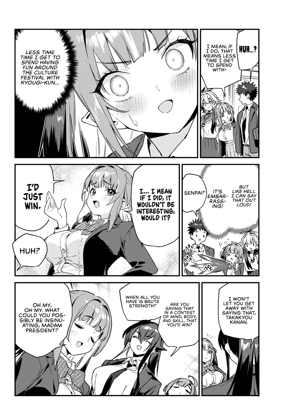Kanan-sama Is Easy as Hell! Chapter 102 page 7 - Chapter 102: Kageno Lily’s Miss Pageant Rhetoric