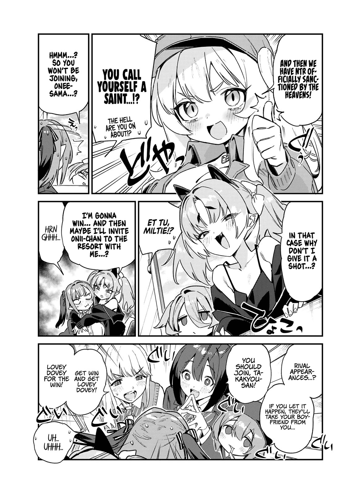 Kanan-sama Is Easy as Hell! Chapter 103 page 8 - Chapter 103: The Ever Excitable Kanan-Sama?