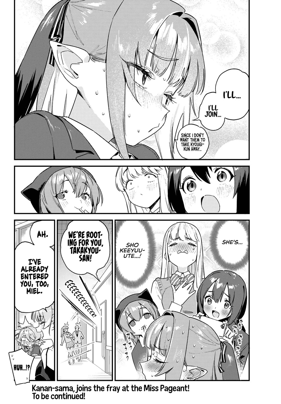 Kanan-sama Is Easy as Hell! Chapter 103 page 9 - Chapter 103: The Ever Excitable Kanan-Sama?