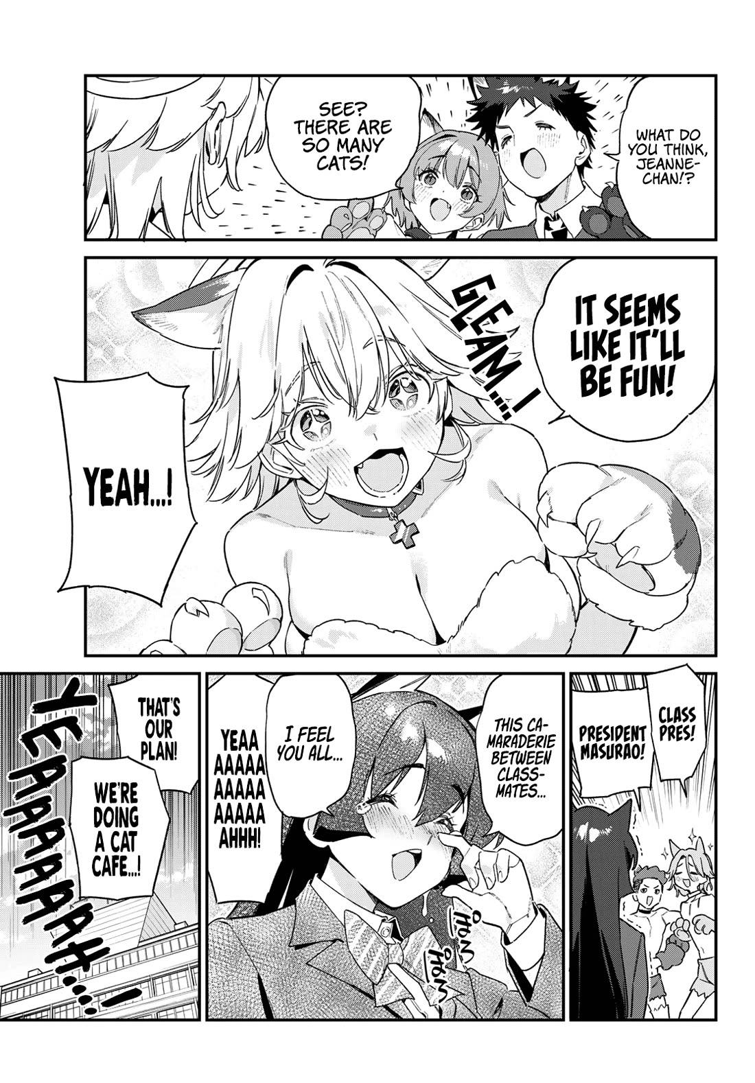 Kanan-sama Is Easy as Hell! Chapter 104 page 8 - Chapter 104: Jeanne’s Cat Dream