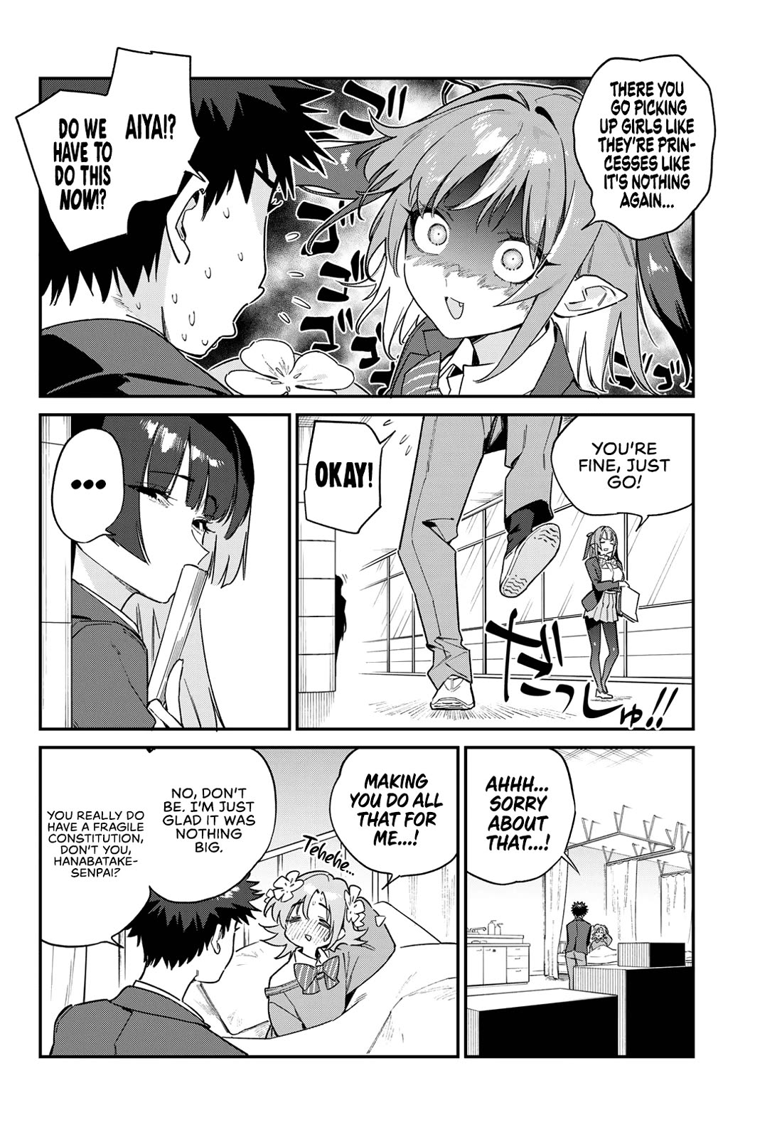 Kanan-sama Is Easy as Hell! Chapter 105 page 4 - Chapter 105: Kyougi and Hanako’s Promise