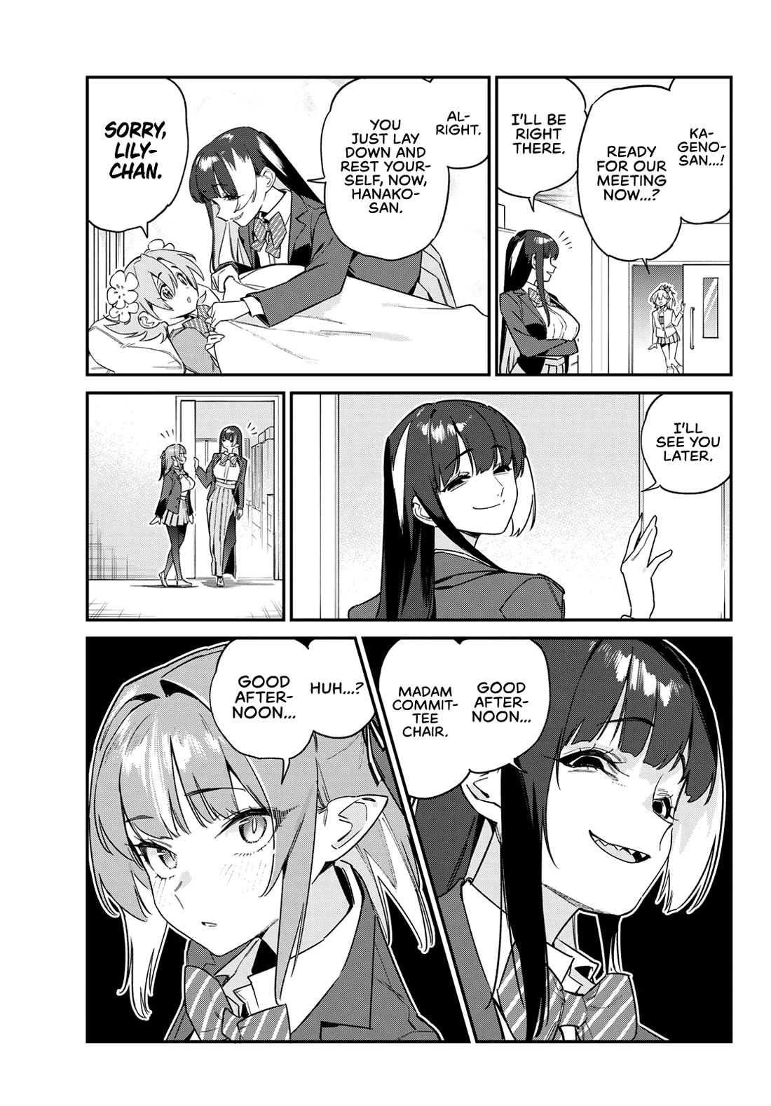 Kanan-sama Is Easy as Hell! Chapter 105 page 7 - Chapter 105: Kyougi and Hanako’s Promise