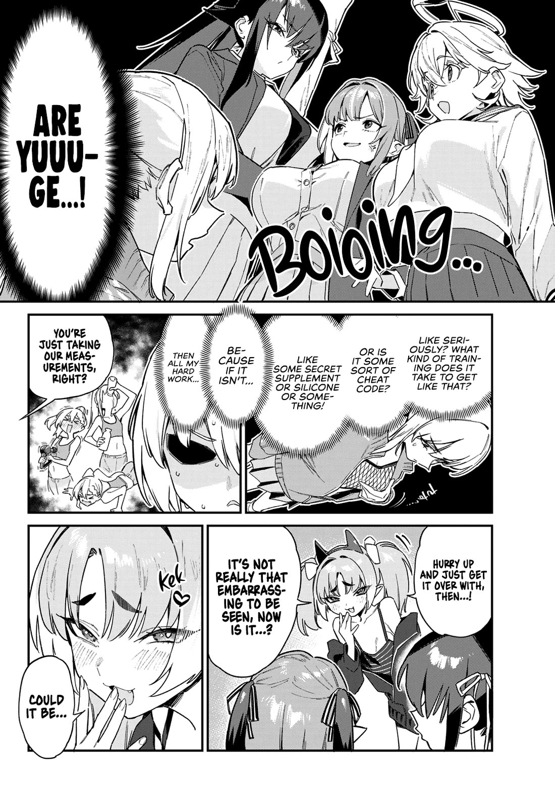 Kanan-sama Is Easy as Hell! Chapter 110 page 3 - Chapter 110: The Miss Pageant Group's Body Measurements