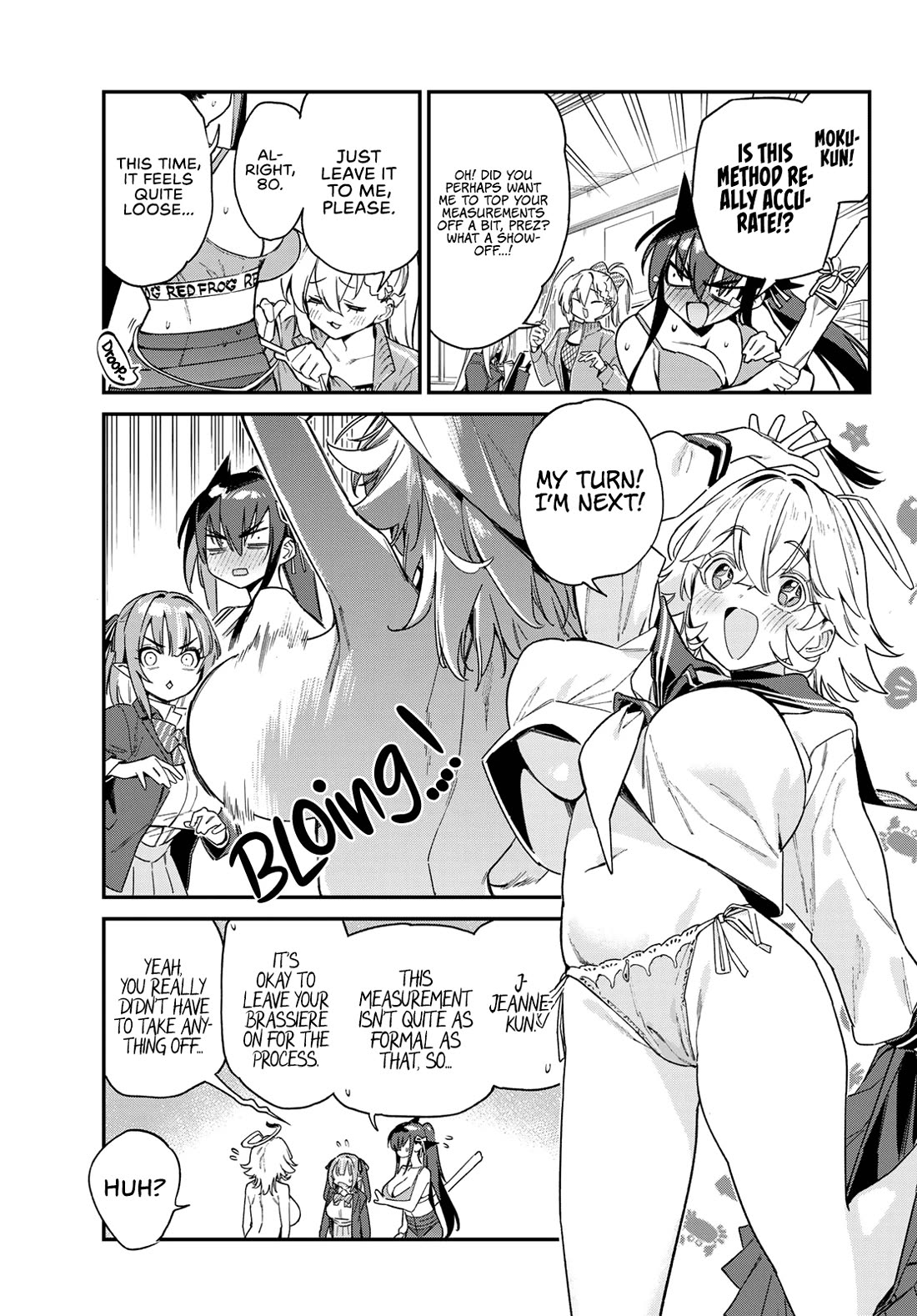 Kanan-sama Is Easy as Hell! Chapter 110 page 6 - Chapter 110: The Miss Pageant Group's Body Measurements
