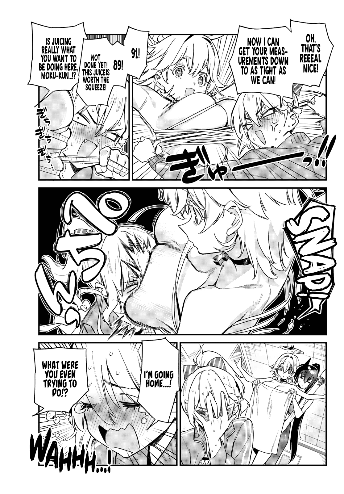 Kanan-sama Is Easy as Hell! Chapter 110 page 8 - Chapter 110: The Miss Pageant Group's Body Measurements