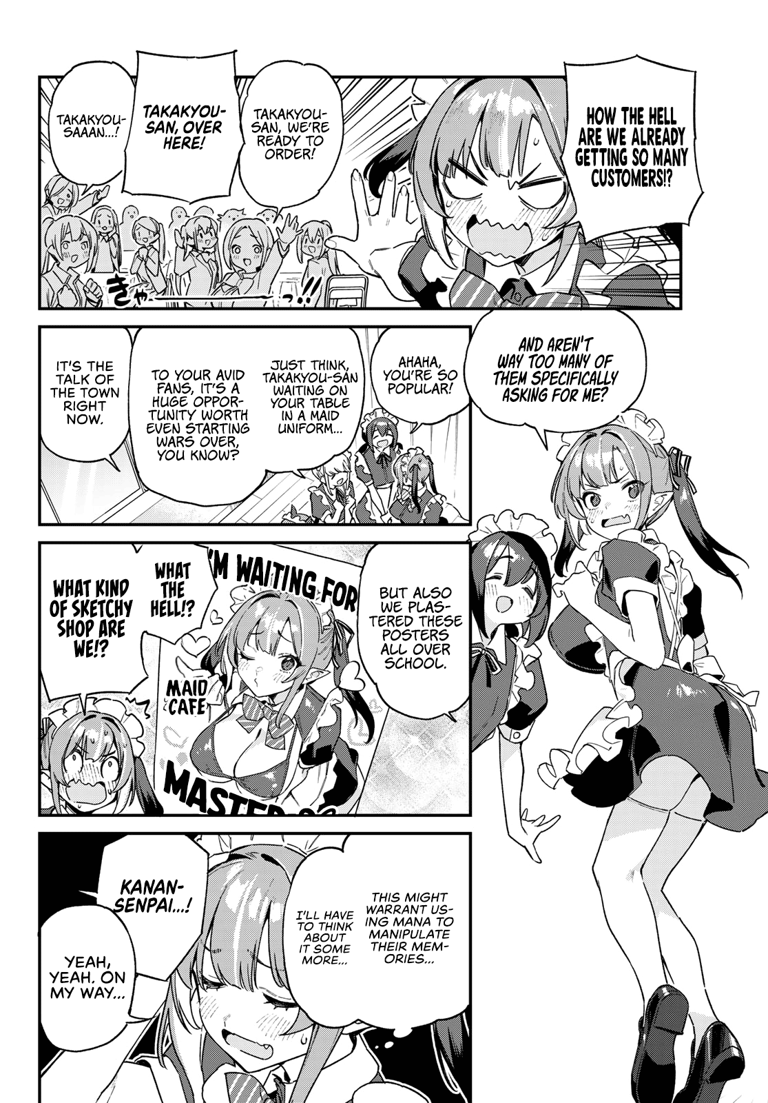 Kanan-sama Is Easy as Hell! Chapter 112 page 3 - Chapter 112: Kanan’s First Culture Festival