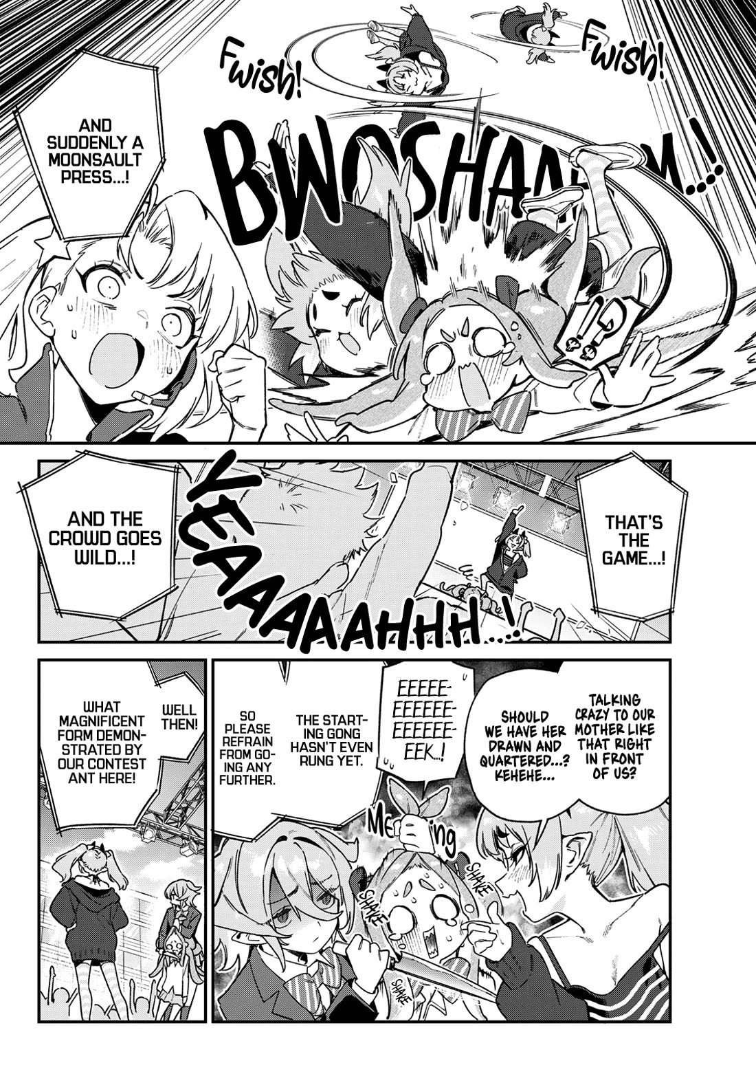 Kanan-sama Is Easy as Hell! Chapter 113 page 7 - Chapter 113: Miss Pageant Contestants On Stage!