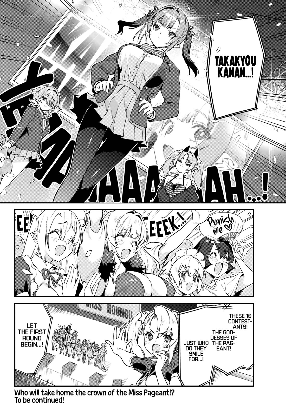 Kanan-sama Is Easy as Hell! Chapter 113 page 9 - Chapter 113: Miss Pageant Contestants On Stage!