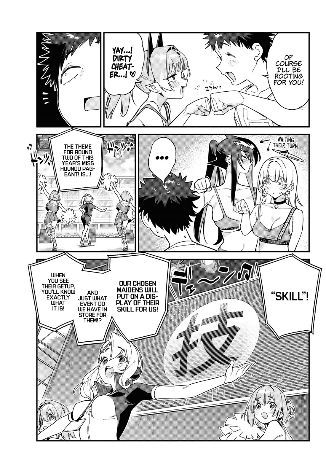 Kanan-sama Is Easy as Hell! Chapter 118 page 5 - Chapter 118: Kanan and Gang’s Miss Pageant - Round 2!